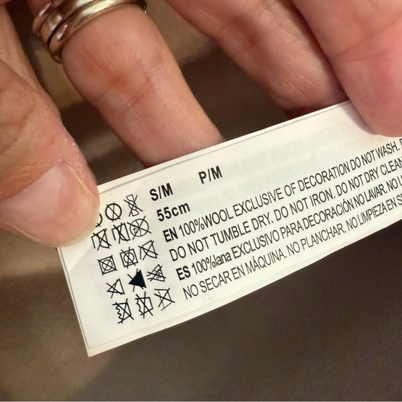 Light Brown 100% Wool Wide Brim Fedora Hat Belted Brim Band - Picture 6 of 6